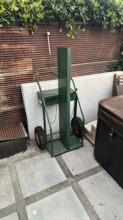 Oxygen And Acetylene Welding, Gas Cylinder Cart