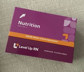 Level Up RN flashcards Nutrition