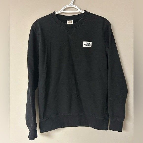 The North Face Patch Heritage Black Crewneck