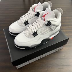 Jordan 4 White Cement Size 9