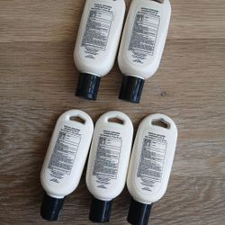 5 NEW SPF 30 UV Defense Sunscreen Lotion Cream