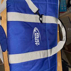Bud Light Cooler Duffle Bag