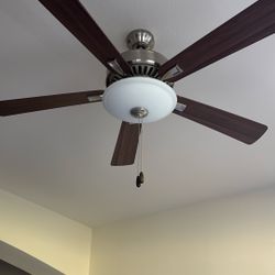 5 Blade Ceiling Fan Brown 