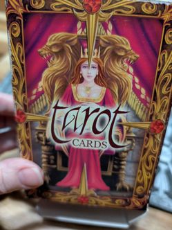 (Box-F) The Art of Tarot deck by Liz Dean, illustrated by Emma Garner.