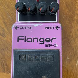 Boss BF-2 1980s Flanger Pedal 