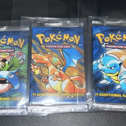 Pokemon Base Booster Packs