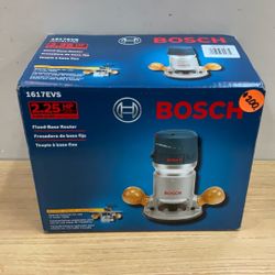 BOSCH 1617EVS FIXED-BASE ROUTER.