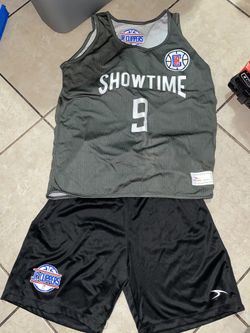 Clippers Team “Showtime” Basket Ball Jersey And Shorts 