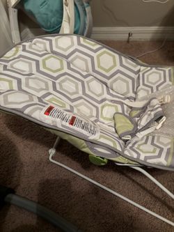 Baby bouncer seat with vibration like New#