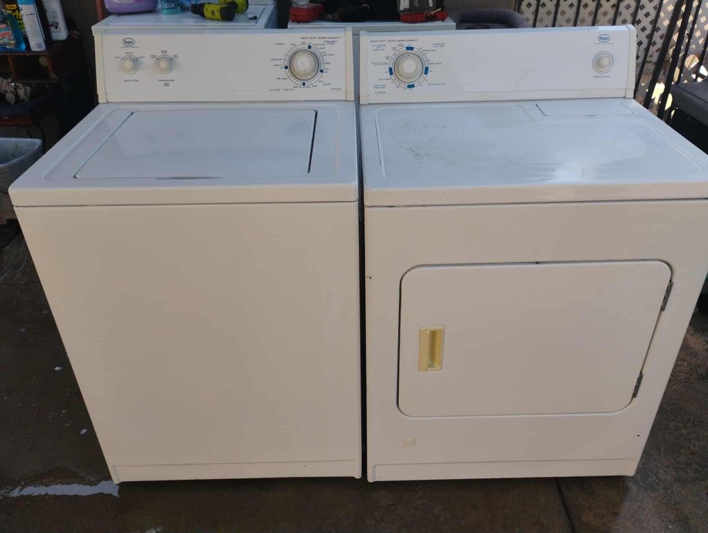 Roper Washer And Gas Dryer