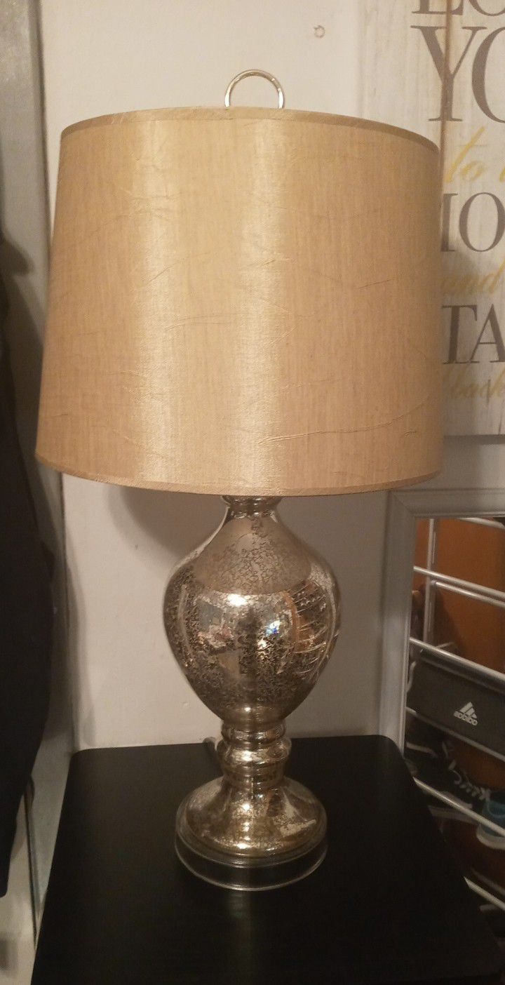 Beautiful Mercury Glass lamp