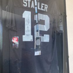 Stabler Signed Jersey W COA    OBO