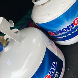 2 Full Propane Tanks