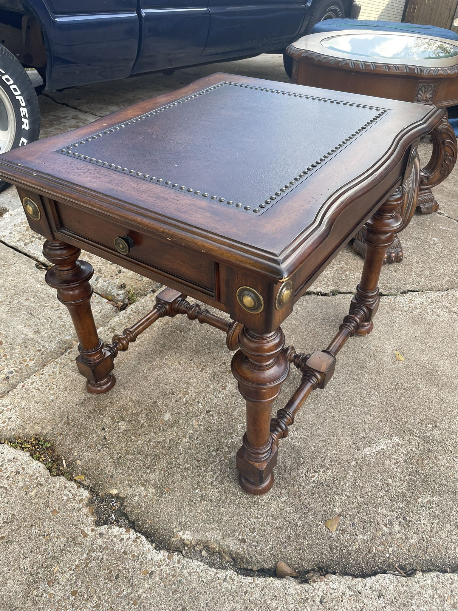 Brown Side table