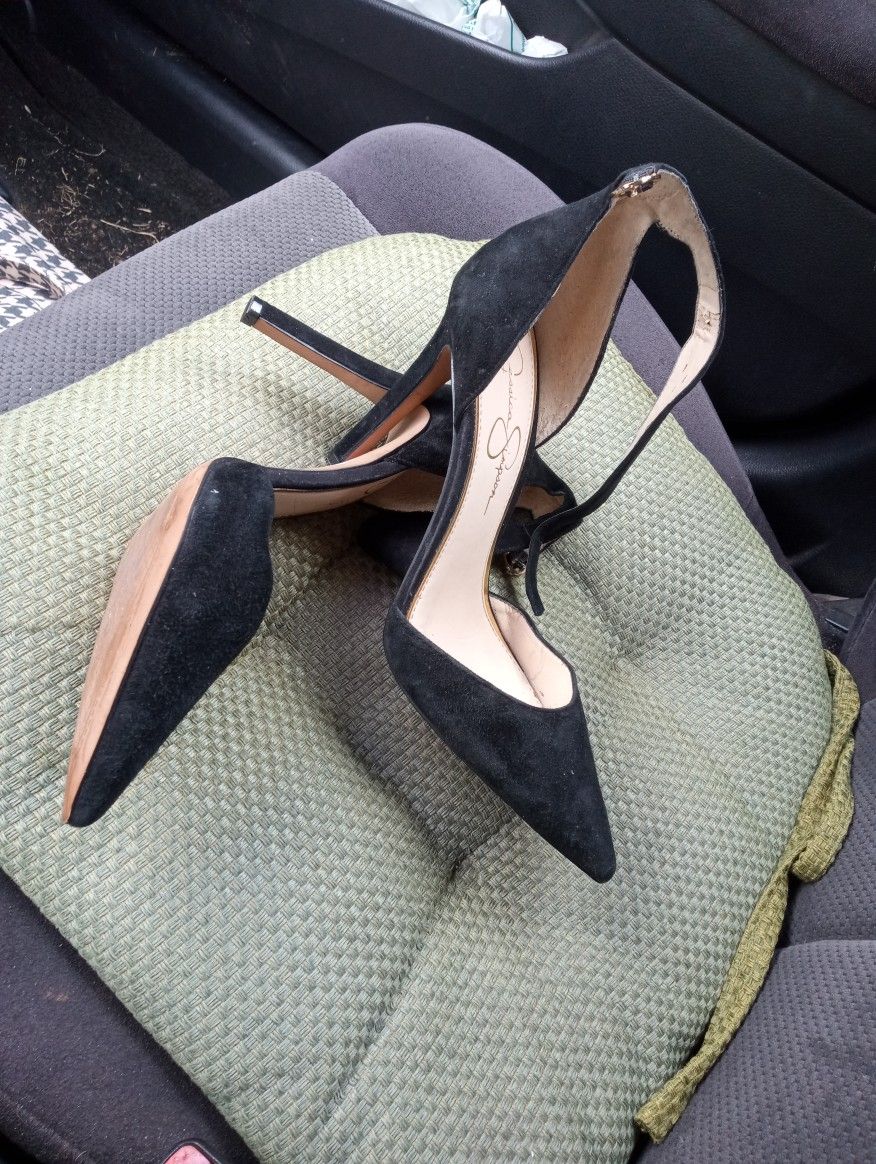 jessica simpson heels black