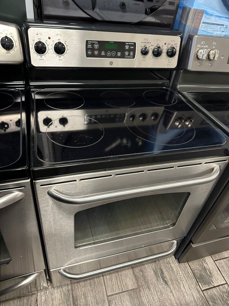 Ge profile stainless steel gas stove used with warranty