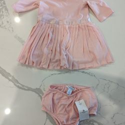 Ralph Lauren 2-Piece Pink Dress (9 months)