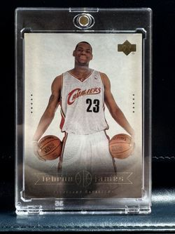 2003 Upper Deck #12 Willing and Able Cavaliers NBA Lebron James Rookie Card -