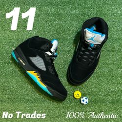 Size 11 Air Jordan 5 Retro “Aqua” 🪼