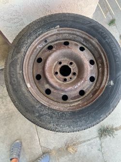 17” stock rims and tires