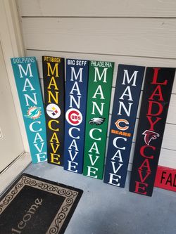 Unclaimed Orders 30 x 5 Wooden Sports Signs