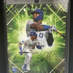 2025 Fanatics Emanate Salvador Perez Autograph