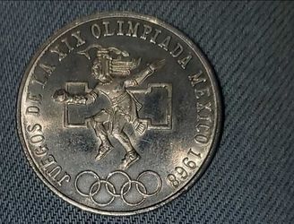 1968 Mexico Olympics Commemorative Coin