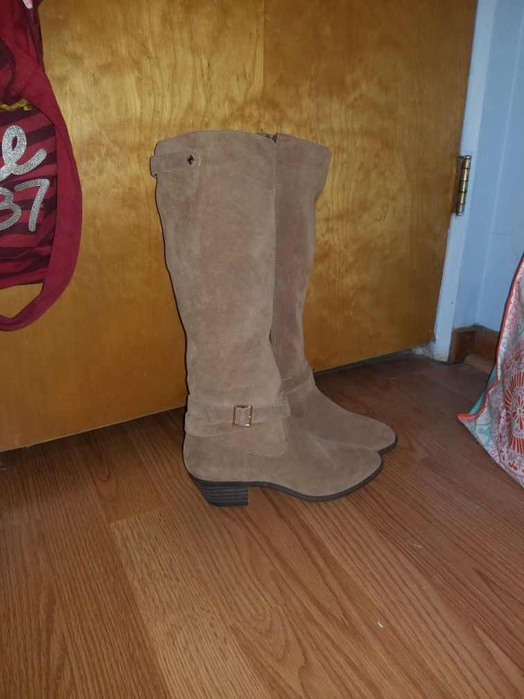 New Suede Boots