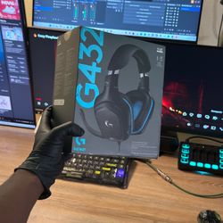 Logitech G432 Wired Gaming Headset 7.1 Surround Sound PC PS4 Xbox One Switch