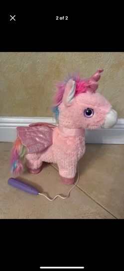 Walking Unicorn Plush Toy