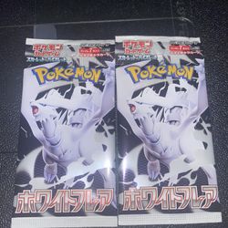 Japanese White Flare Booster Pack SV11W - Pokemon Factory Sealed 