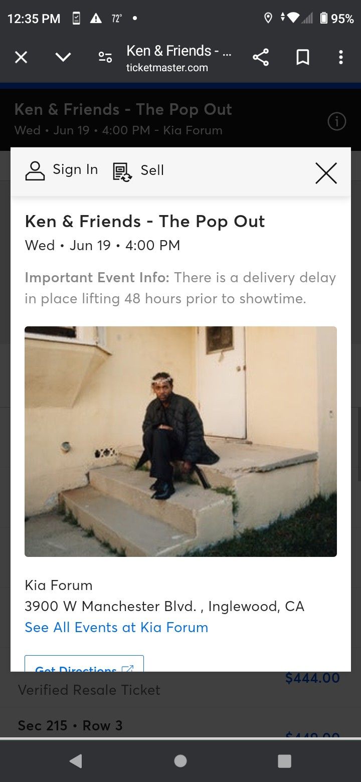 Kendrick Lamar Tickets for Sale in Beverly Hills, CA - OfferUp