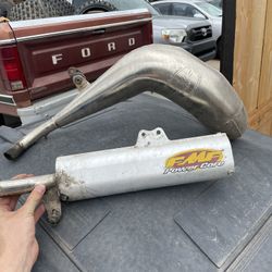 Atc 250r 1(contact info removed)Three Wheeler Atc Exhaust Pipe Fmf Silencer And Expansion Chamber Honda 250r Atc250r