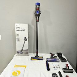 dyson v7 animal cordless stick vacuum laser cleaning head entire set