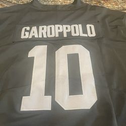 Raiders #10 Garoppolo Jersey Size  XXL