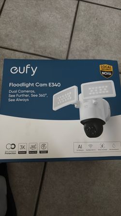 Eufy Flodlight Cam E340