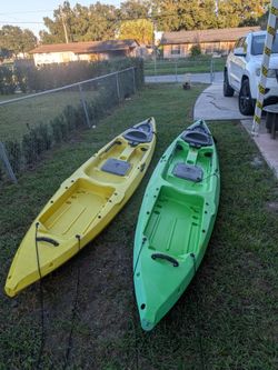 Malibu kayaks 13 foot long selling both