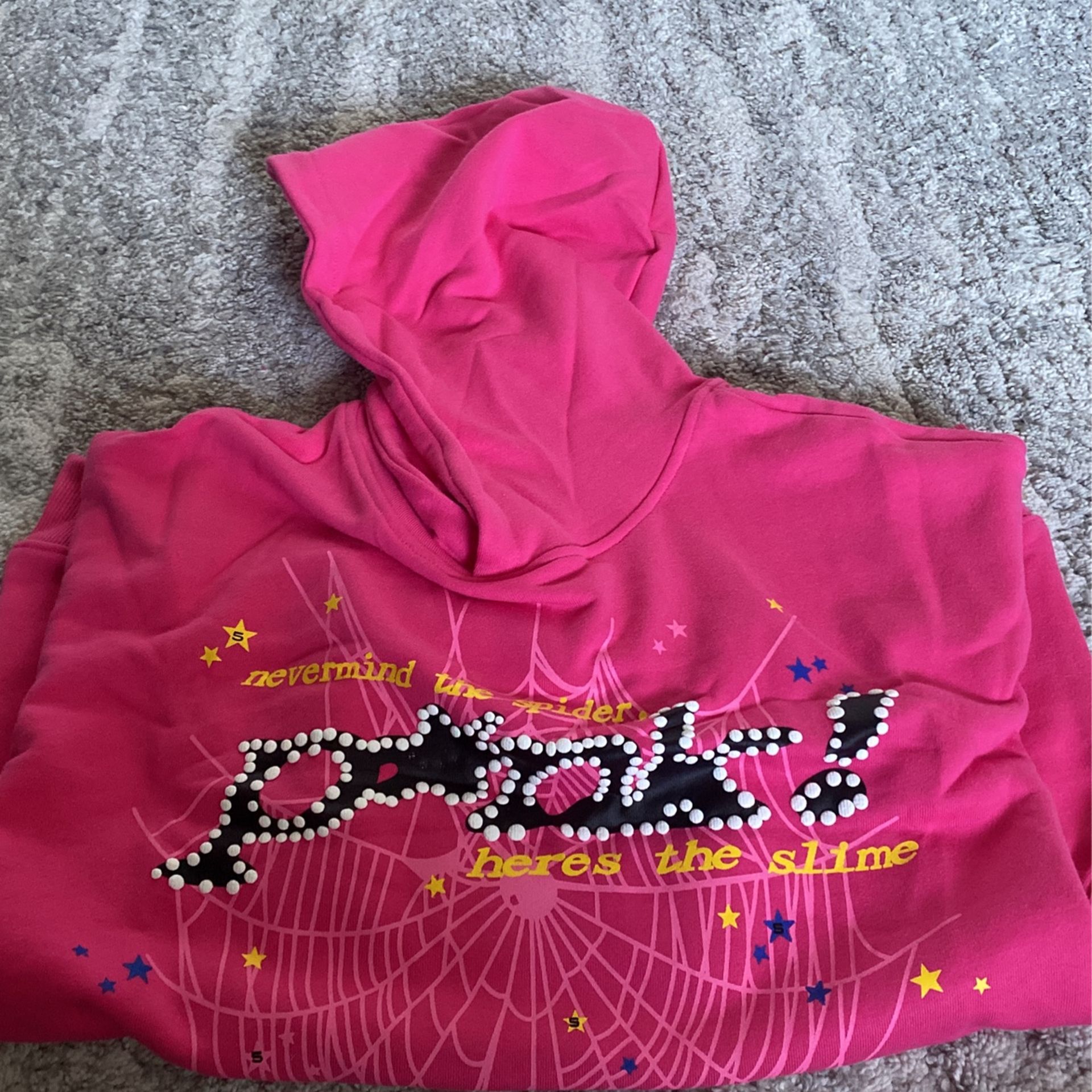 PINK SPIDER HOODIE FOR SELL ‼️