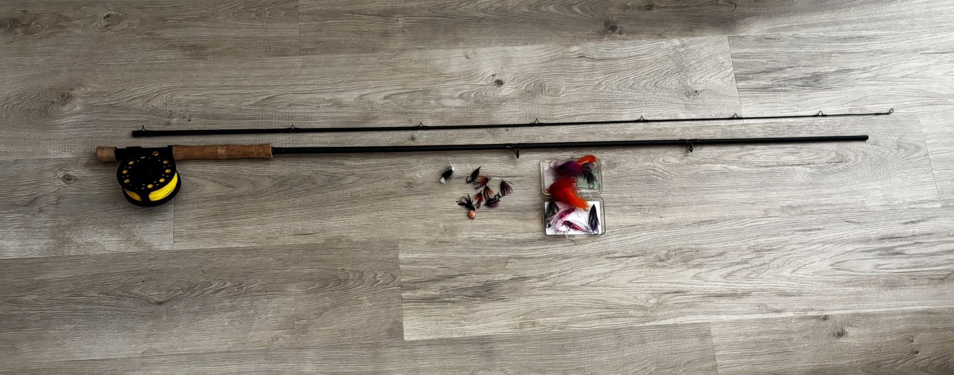 Fly Fishing Bundle, Cortland 8/9wt Rod, Redington Crosswater Reel, Steelhead Flies