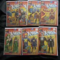 Marvel X-MEN LEGENDS 2021 #1-6 Hellions #7 ACTION FIGURE VARIANT Set NM/VF
