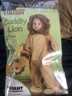 Cuddly Lion Costume 