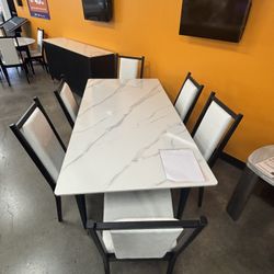 Sintered Stone Dining Table Set