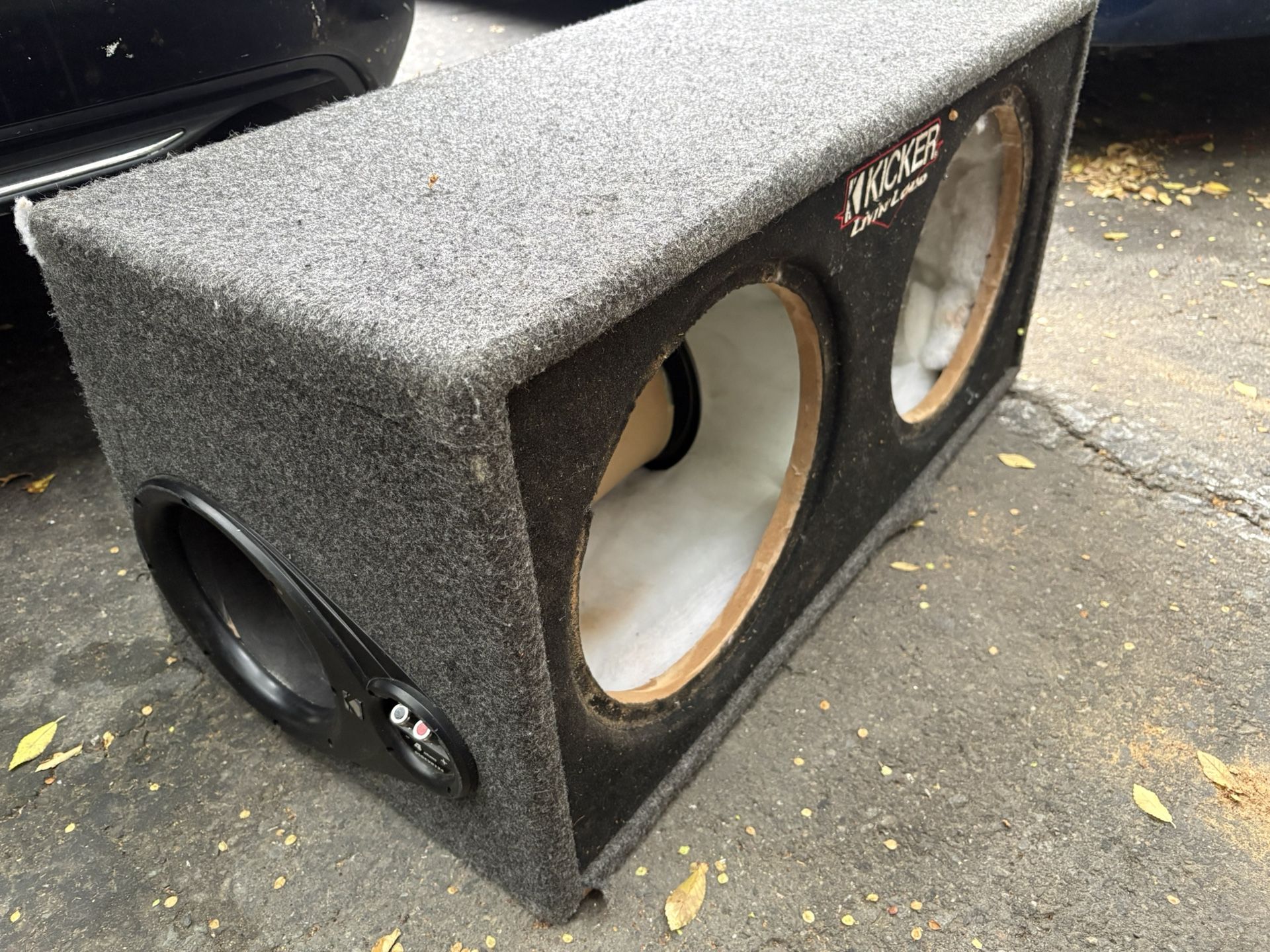 Dual 12 In Subwoofer Box 