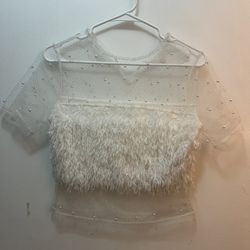 White Clear Blouse