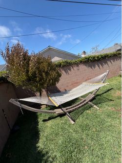Heavy Duty Hammock Stand with Pawleys Island Hammock