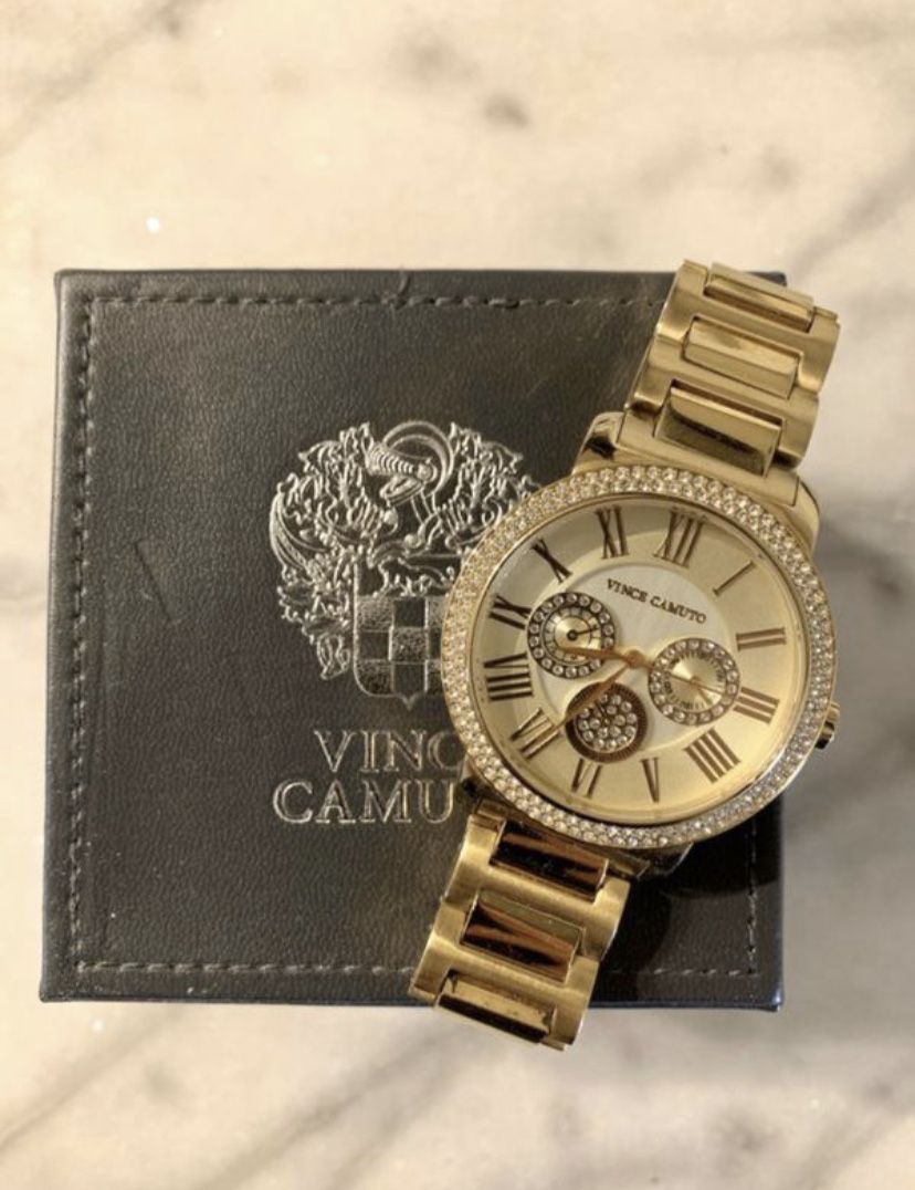 Vince Camuto Gold Watch