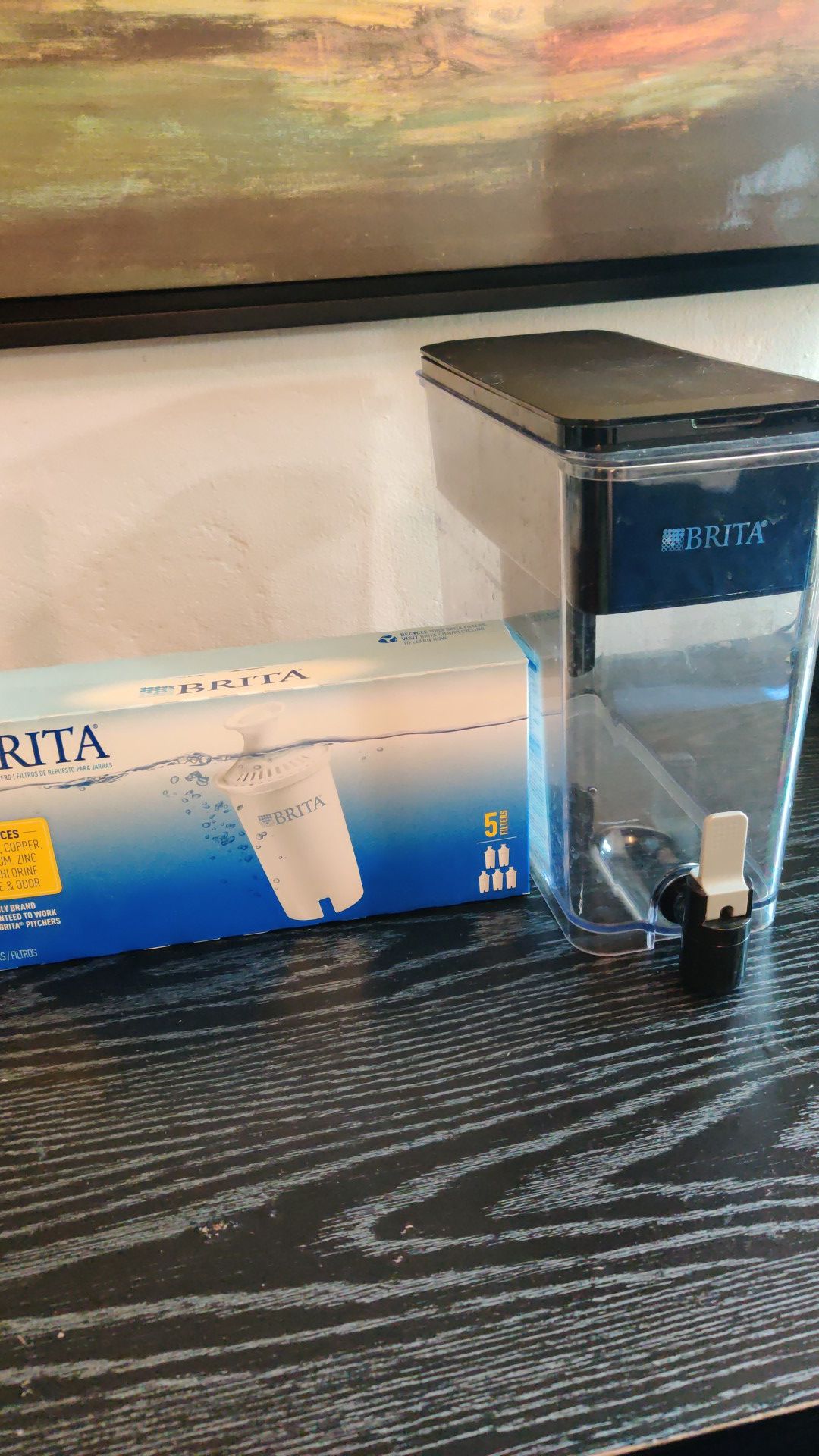 Brita Pitcher and 5 filters