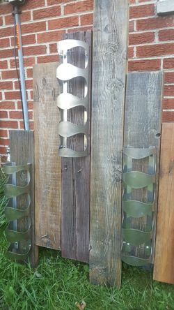 Rustic wine rack