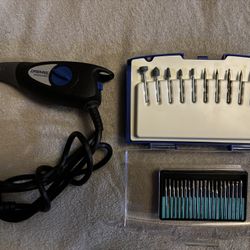 Dremmel Engraver With ~30 Bits