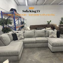 Free Delivery* Like New Light Gray Broyhill Sectional Sofa! Couch Couches Sectional Gray Grey